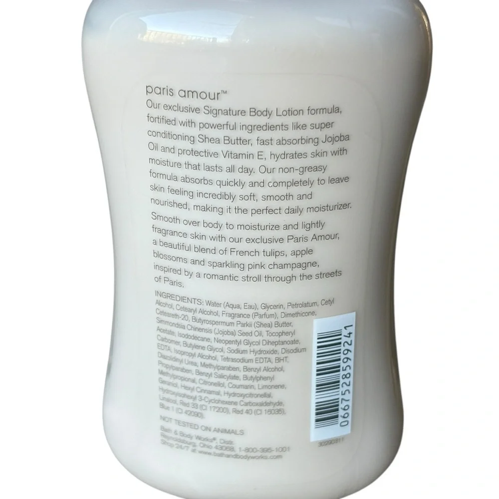 Bath & Body Works Paris Amour Body Lotion 8 oz